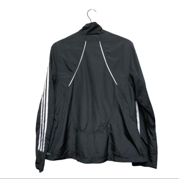 Adidas 3 Stripes Climaproof 365 Pointed Cuff Windbreaker Jacket | Medium - Picture 2 of 13